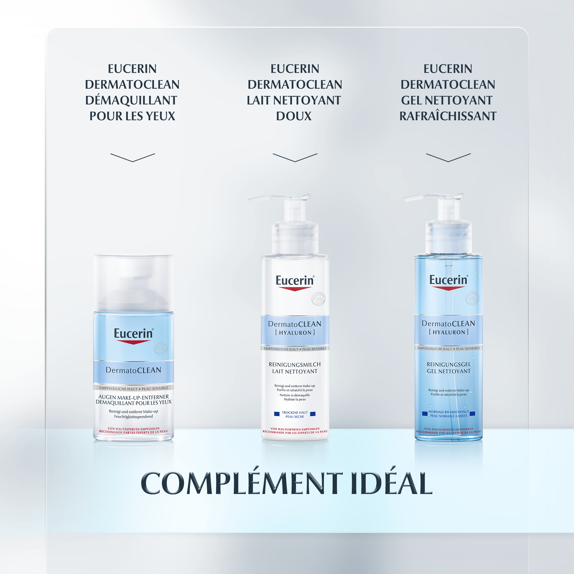 Lotion micellaire 3 en 1 démaquillant Eucerin